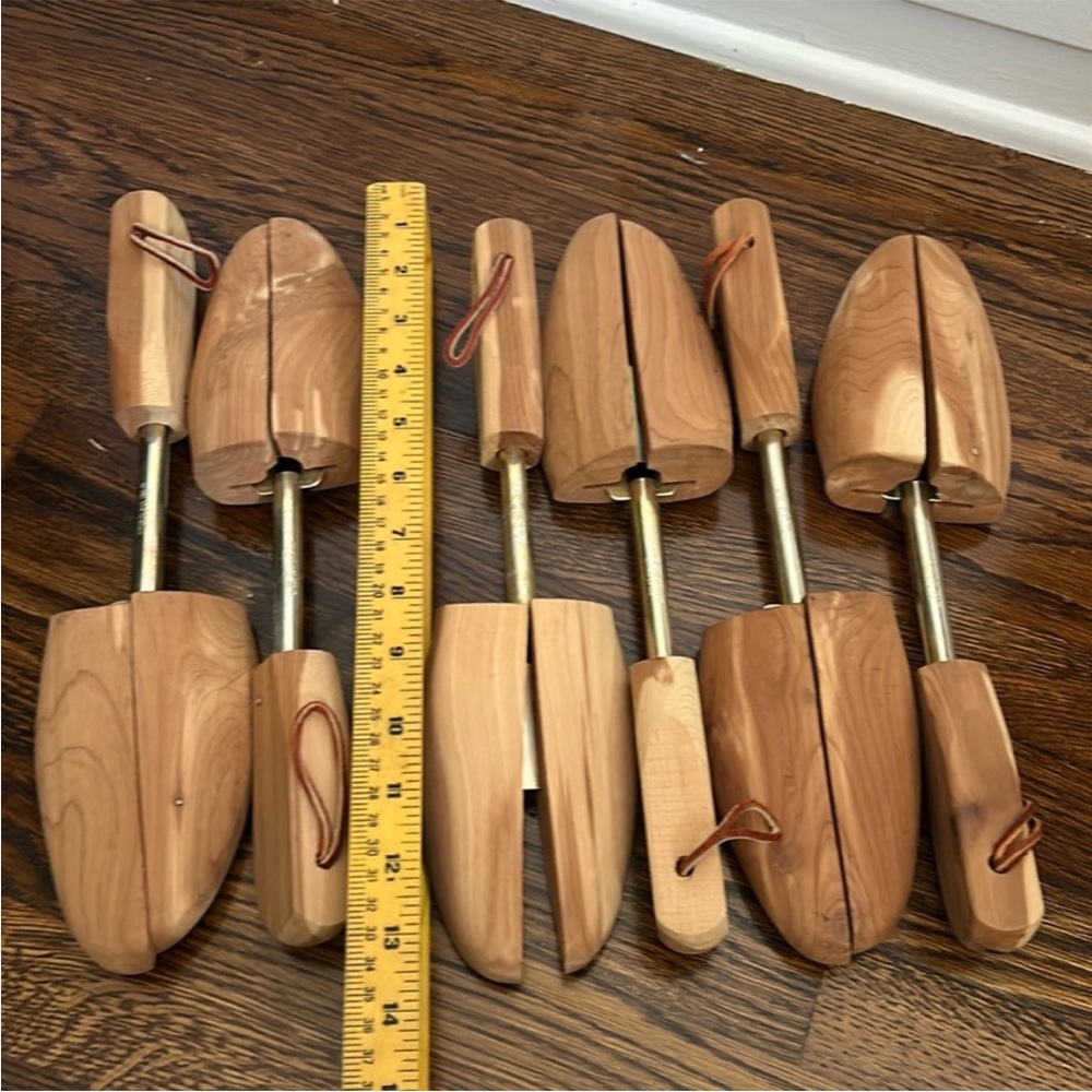 3 pairs Large Rochester Shoe Tree Co. Cedar inserts